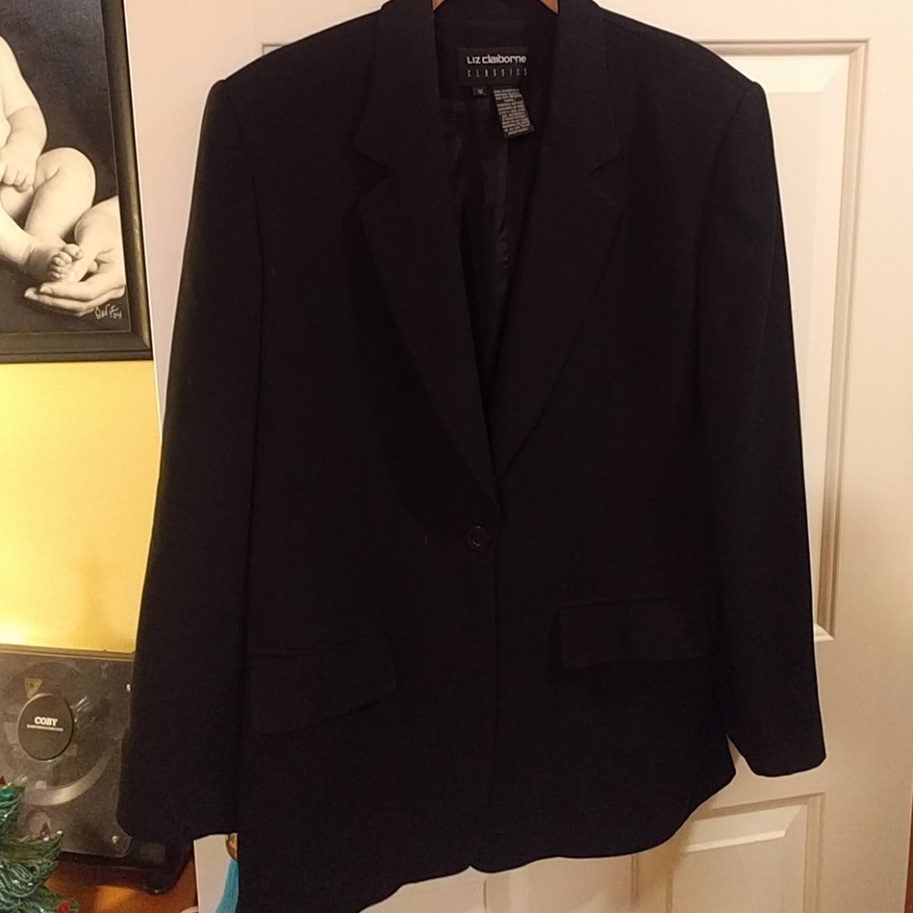 Liz Claiborne black Blazer